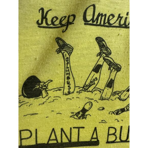 Vintage Single Stitch, College Bowling Rivalry T-Shirt, Michigan and Ohio Size M - Picture 4 of 6